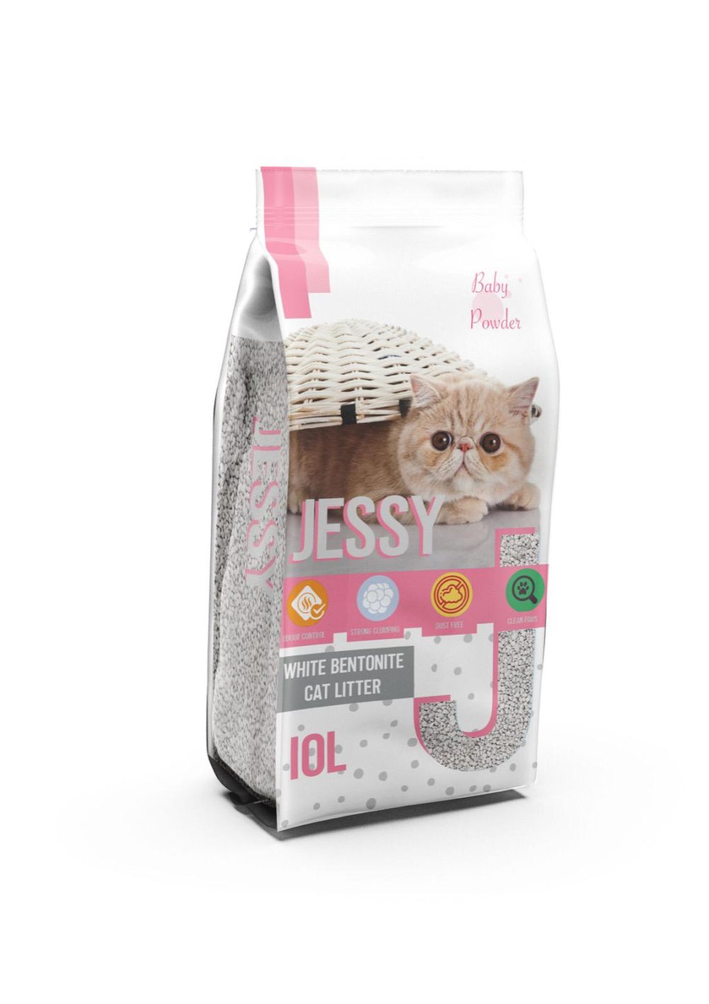 JESSY BABAY POWDER KEDİ KUMU 10 LT