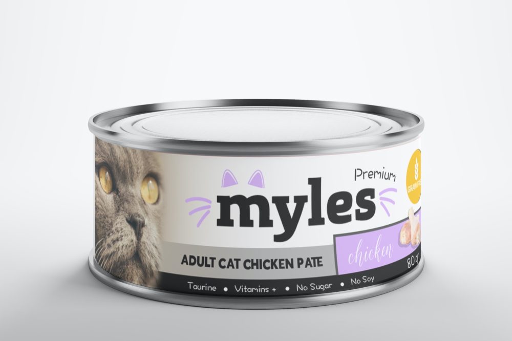 myles adult cat chicken pate
