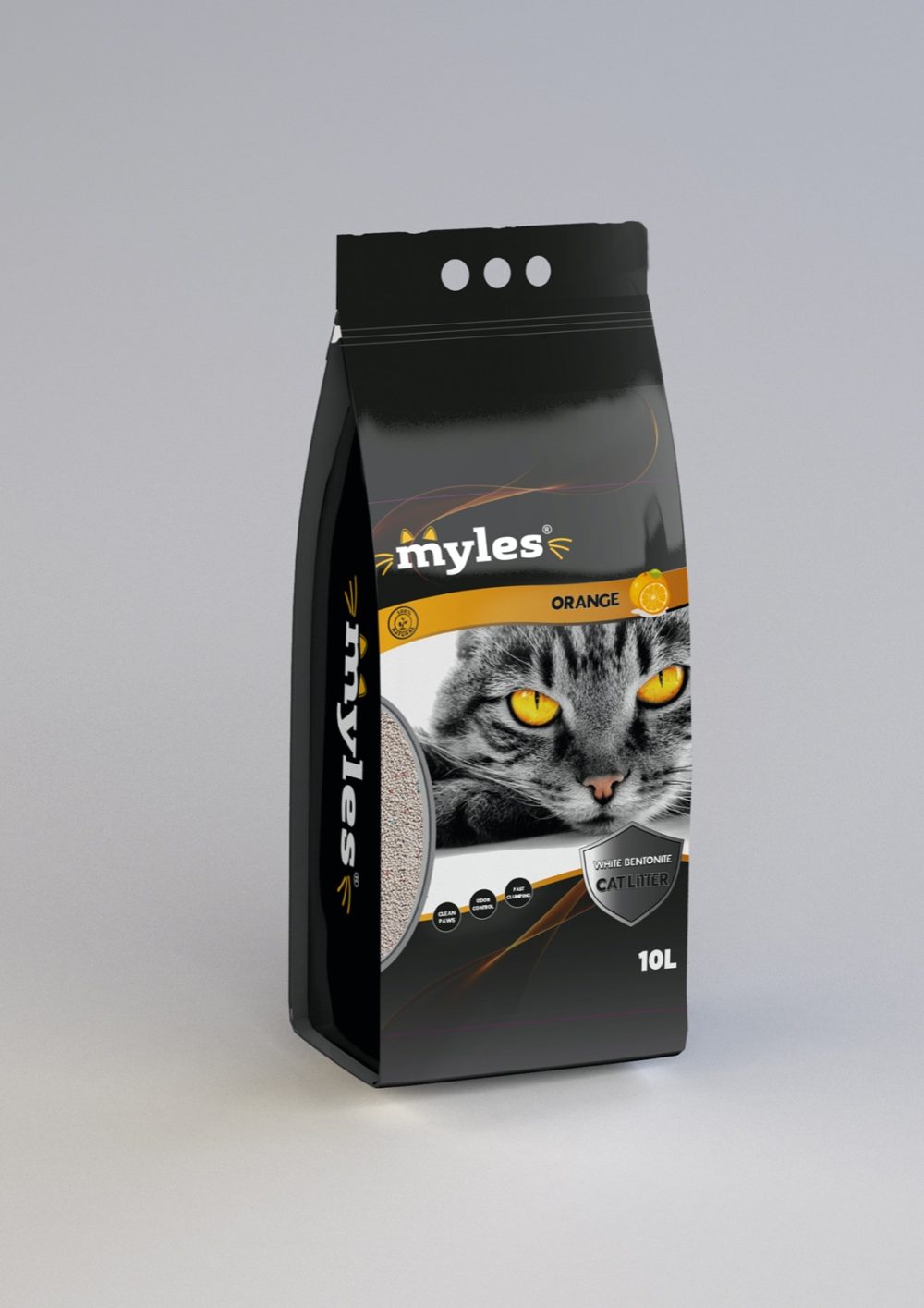 myles orange kedi kumu