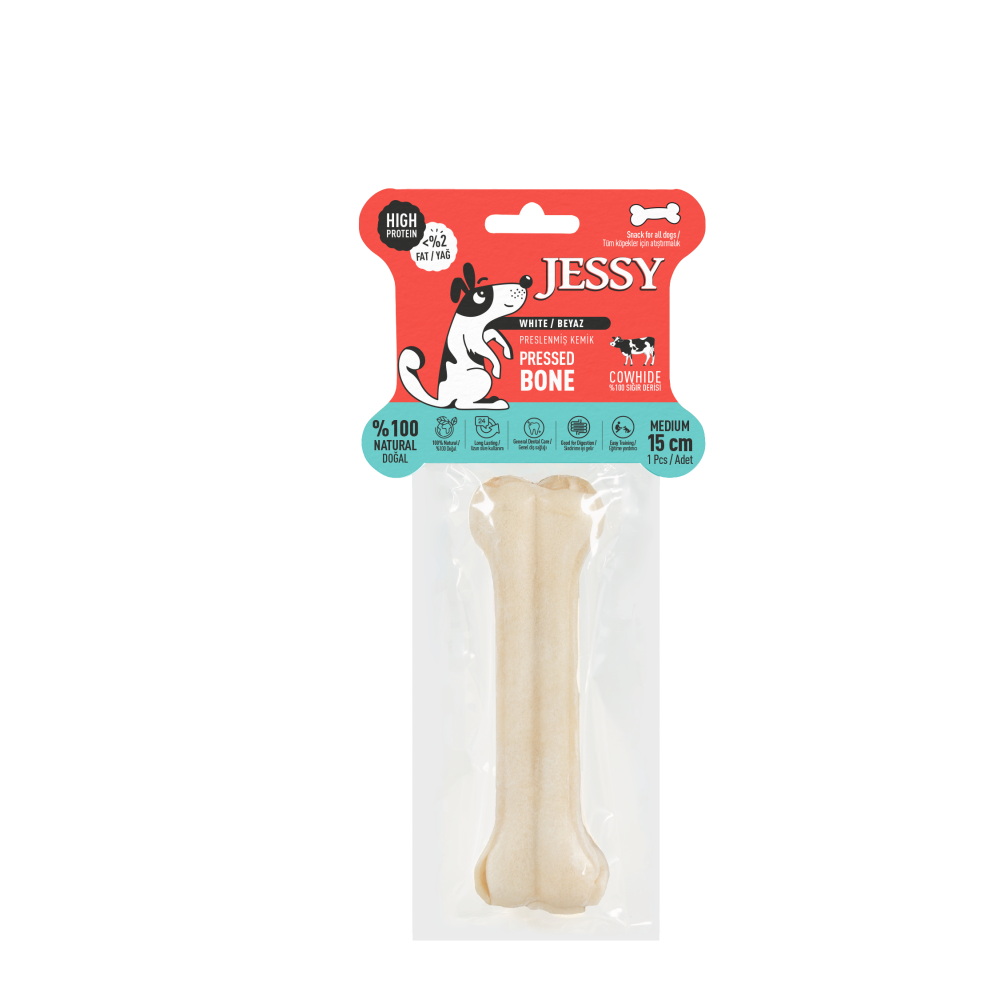 Pressed Bone White Medium