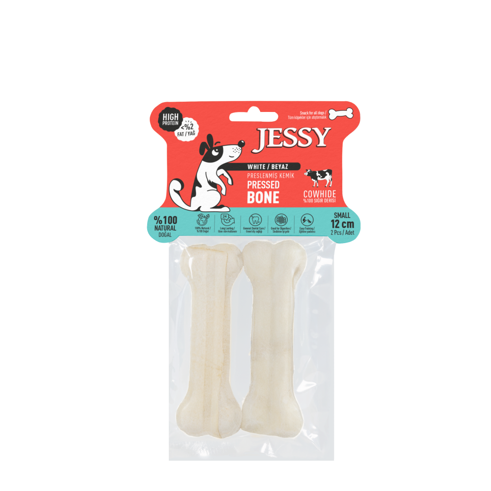 Pressed Bone White Small