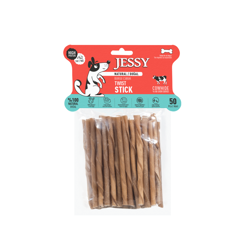 Twist Stick Natural 50 Adet