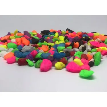 KARIŞIK RENKLİ 1KG İNCE ÇAKIL TAŞI